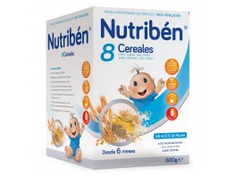 Imagen del producto Nutribén 8 cereales bifidus 600gr